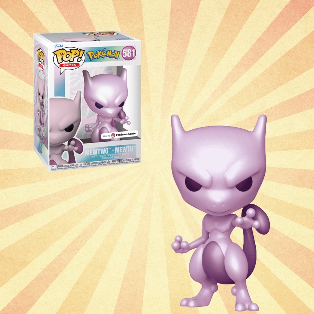 Funko Pop! POKÉMON MEWTWO #581 (PEARLESCENT)